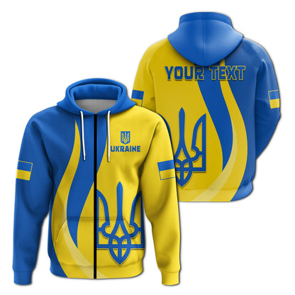 Custom Ukraine Hoodie Always Proud Ukraine