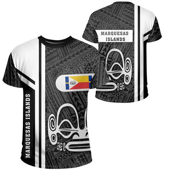 Marquesas Islands White T Shirt Boba Style RLT7