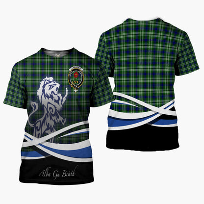Printivon Learmonth Clan Crest Alba Gu Brath T Shirt Scotland Gift