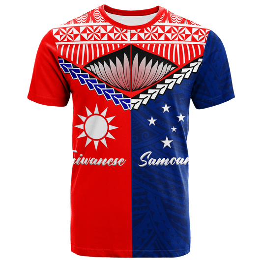Taiwanese Combine Samoan Pride T-Shirt -