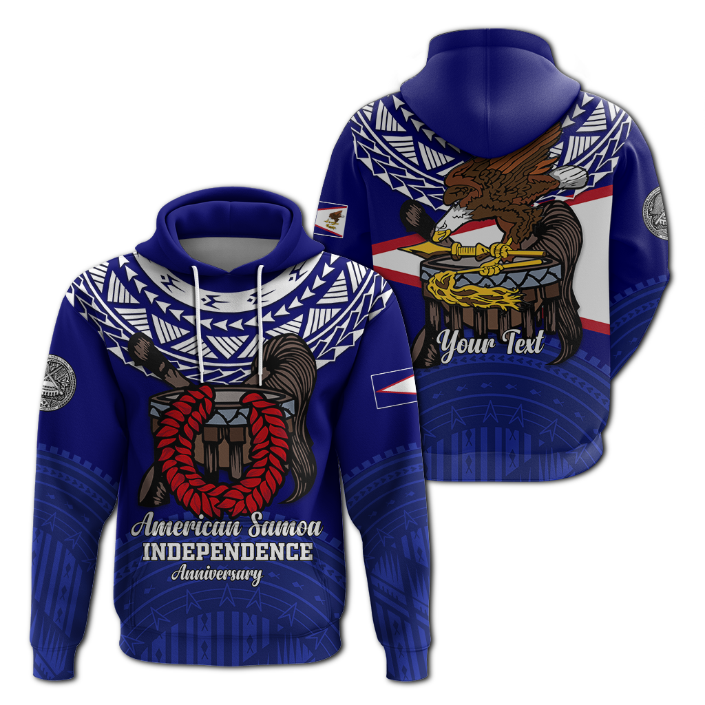 Custom Text  American Samoa Independence Anniversary Pride Hoodie -