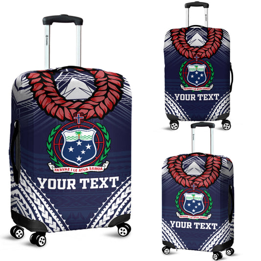 (Custom Personalised) Samoan Ula Fala Art Luggage Covers