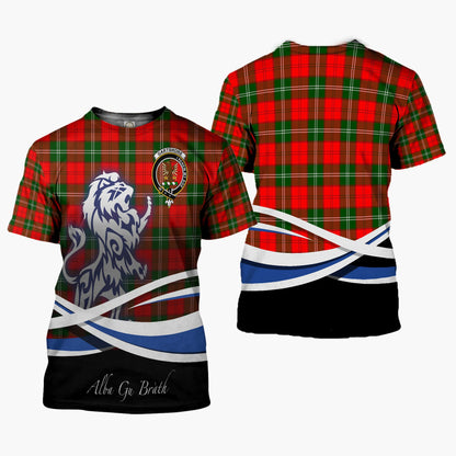 Printivon Gartshore Clan Crest Alba Gu Brath T Shirt Scotland Gift