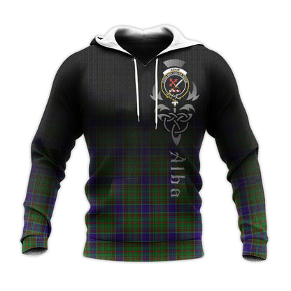 Printivon Adam Tartan Crest Alba Celtic Hoodie