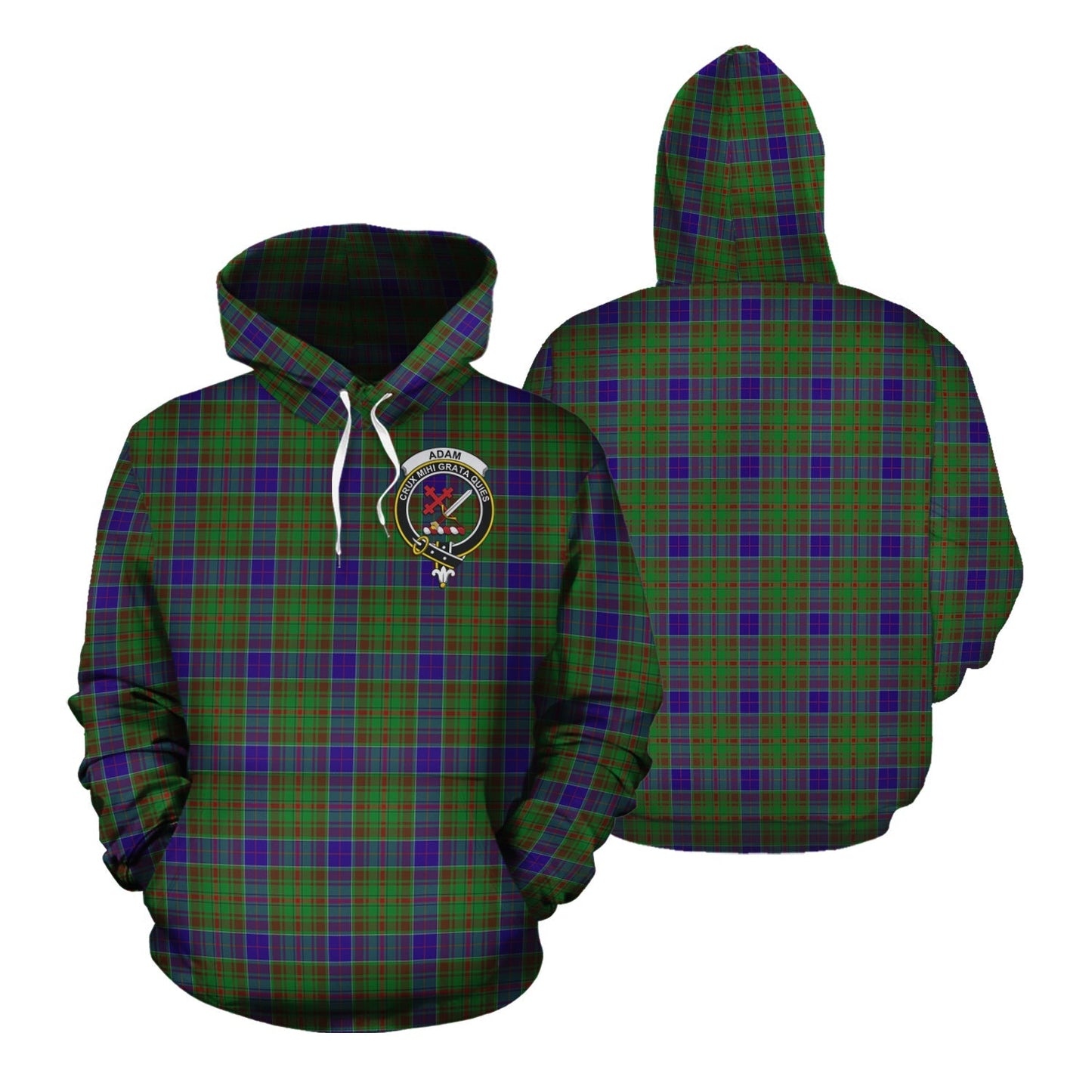 Printivon Adam Tartan Hoodie