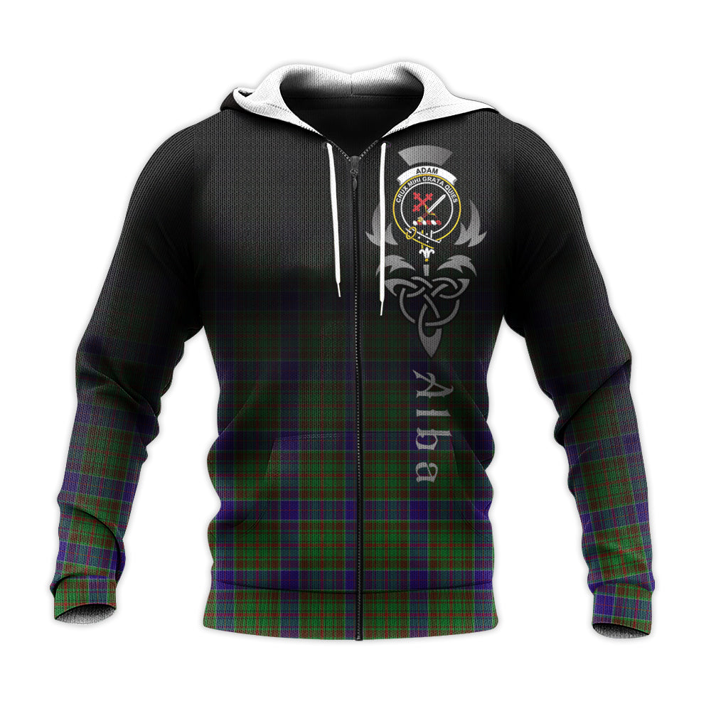 Printivon Adam Tartan Crest Alba Celtic Hoodie