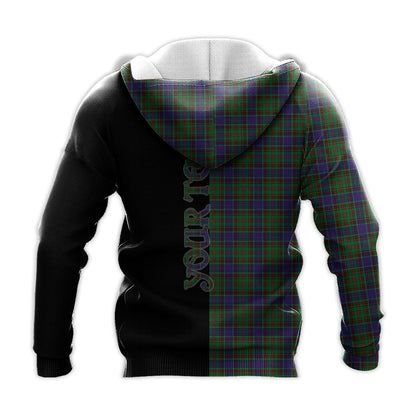 Printivon Adam Tartan Personalize Half Hoodie