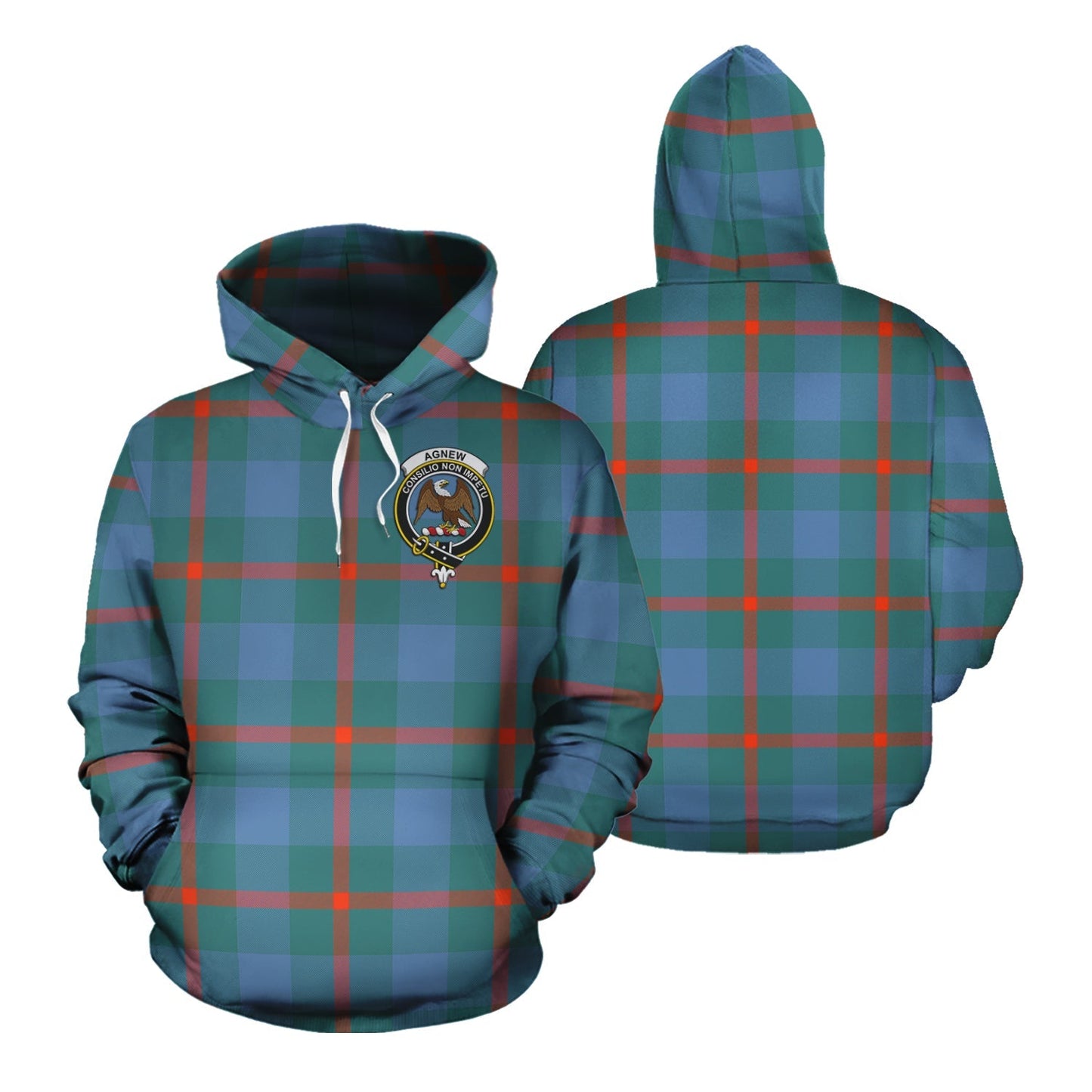 Printivon Agnew Ancient Tartan Hoodie