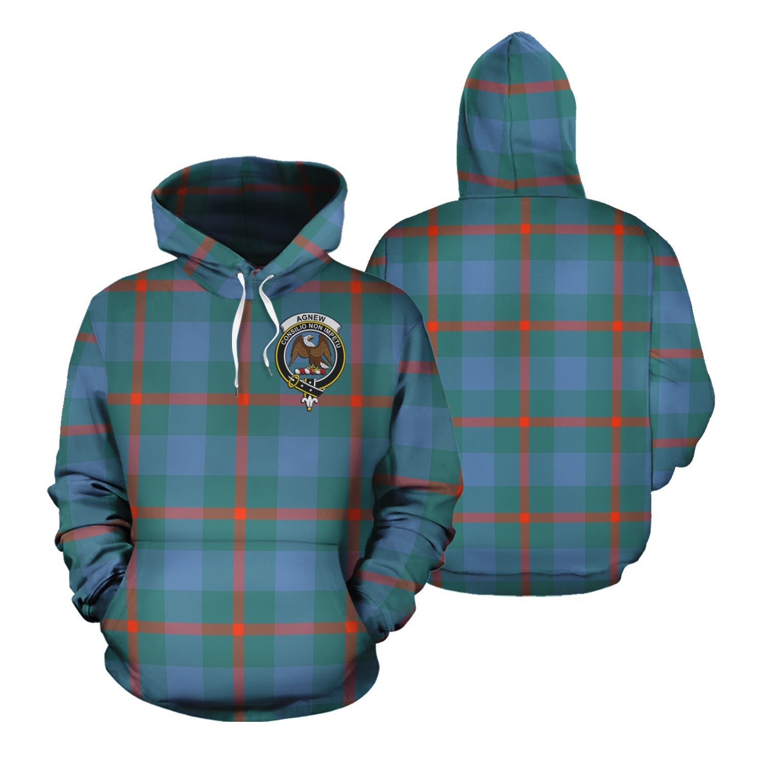 Printivon Agnew Ancient Tartan Hoodie