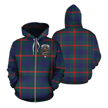 Printivon Agnew Modern Tartan Hoodie