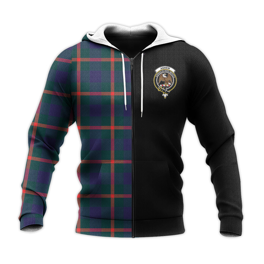 Printivon Agnew Modern Tartan Personalize Half Hoodie