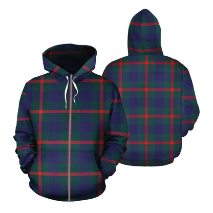 Printivon Agnew Modern Tartan Hoodie