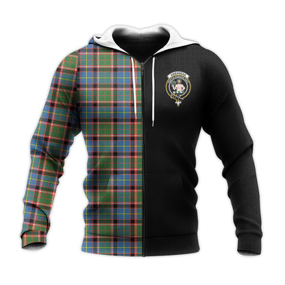 Printivon Aikenhead Tartan Personalize Half Hoodie