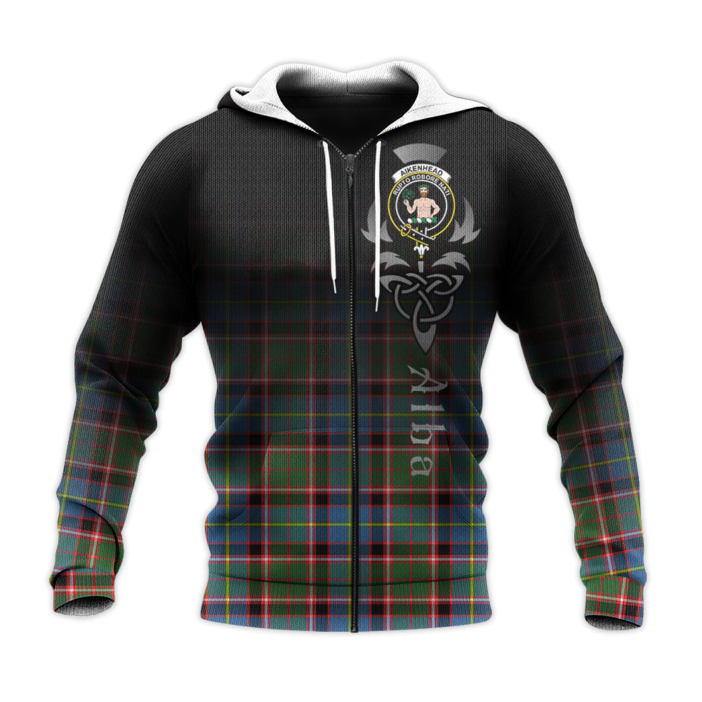 Printivon Aikenhead Tartan Crest Alba Celtic Hoodie