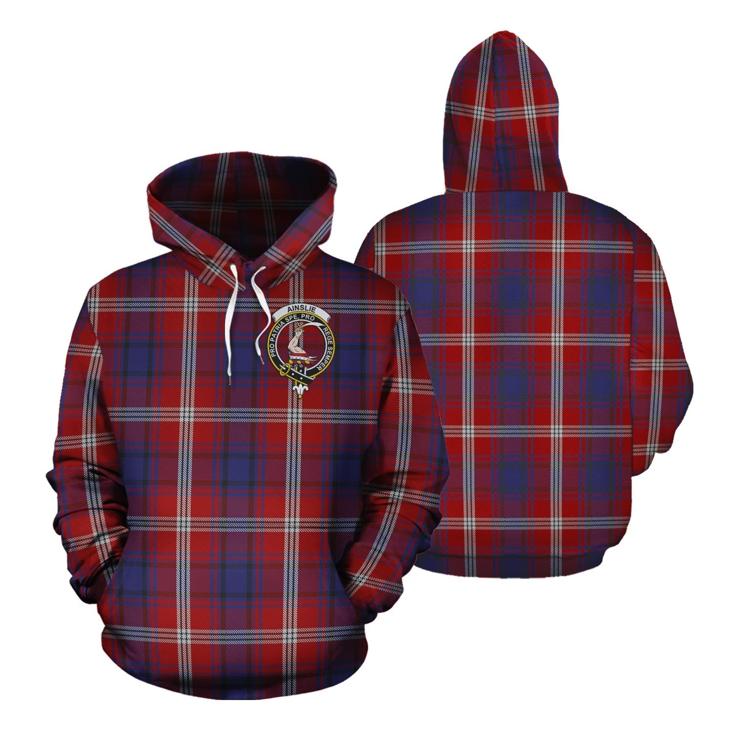 Printivon Ainslie Tartan Hoodie