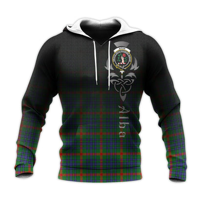Printivon Aiton Tartan Crest Alba Celtic Hoodie