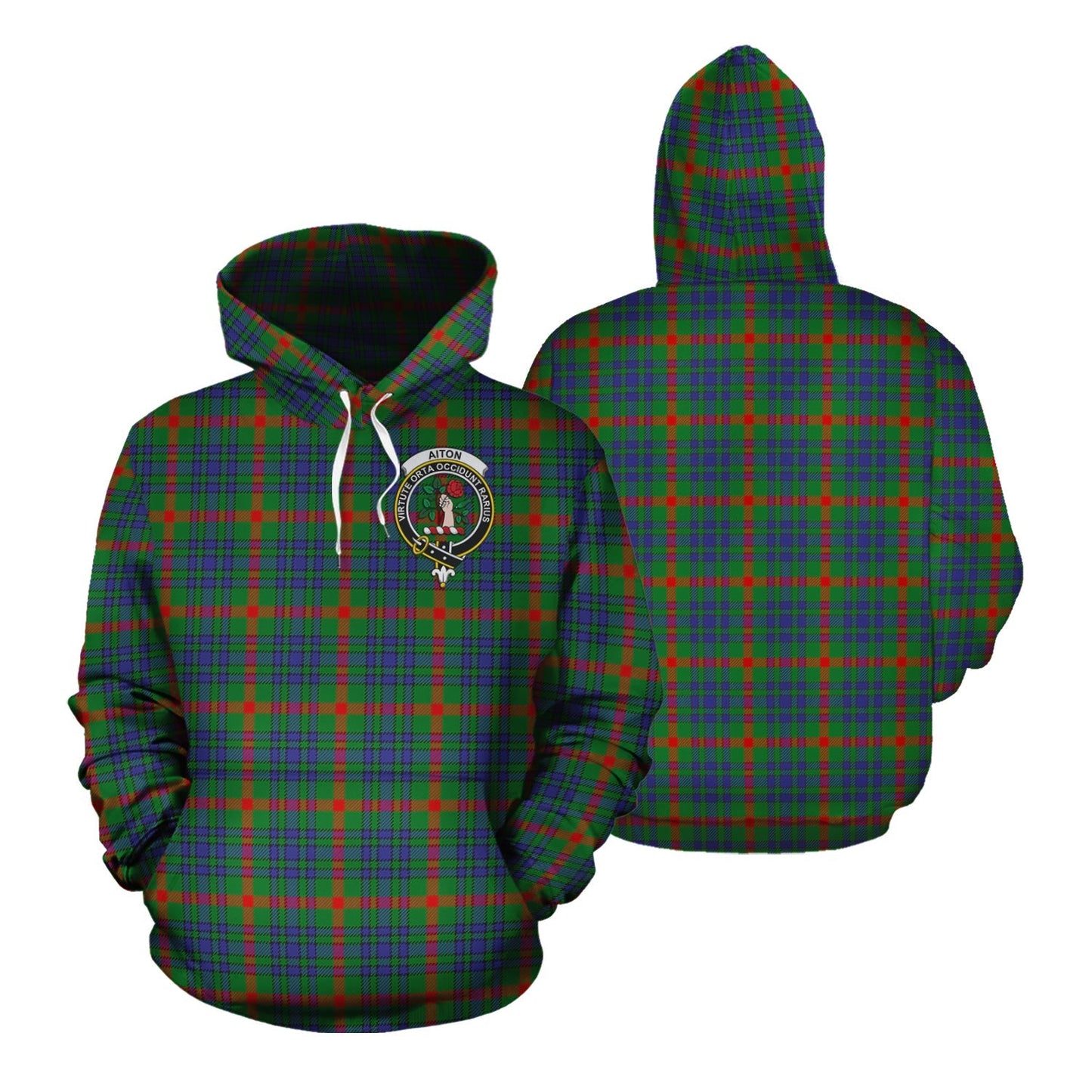 Printivon Aiton Tartan Hoodie