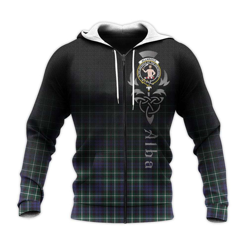 Printivon Allardice Tartan Crest Alba Celtic Hoodie