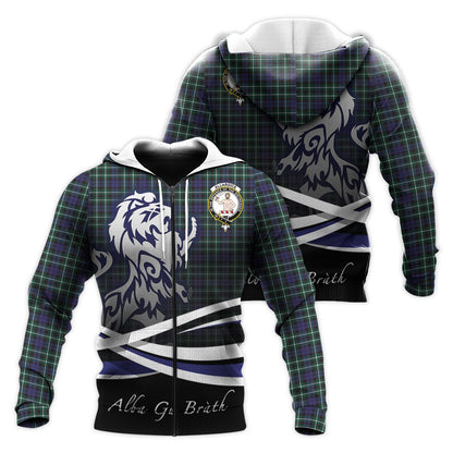 Printivon Allardice Tartan Scottish Lion Hoodie