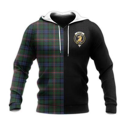 Printivon Allison Tartan Personalize Half Hoodie