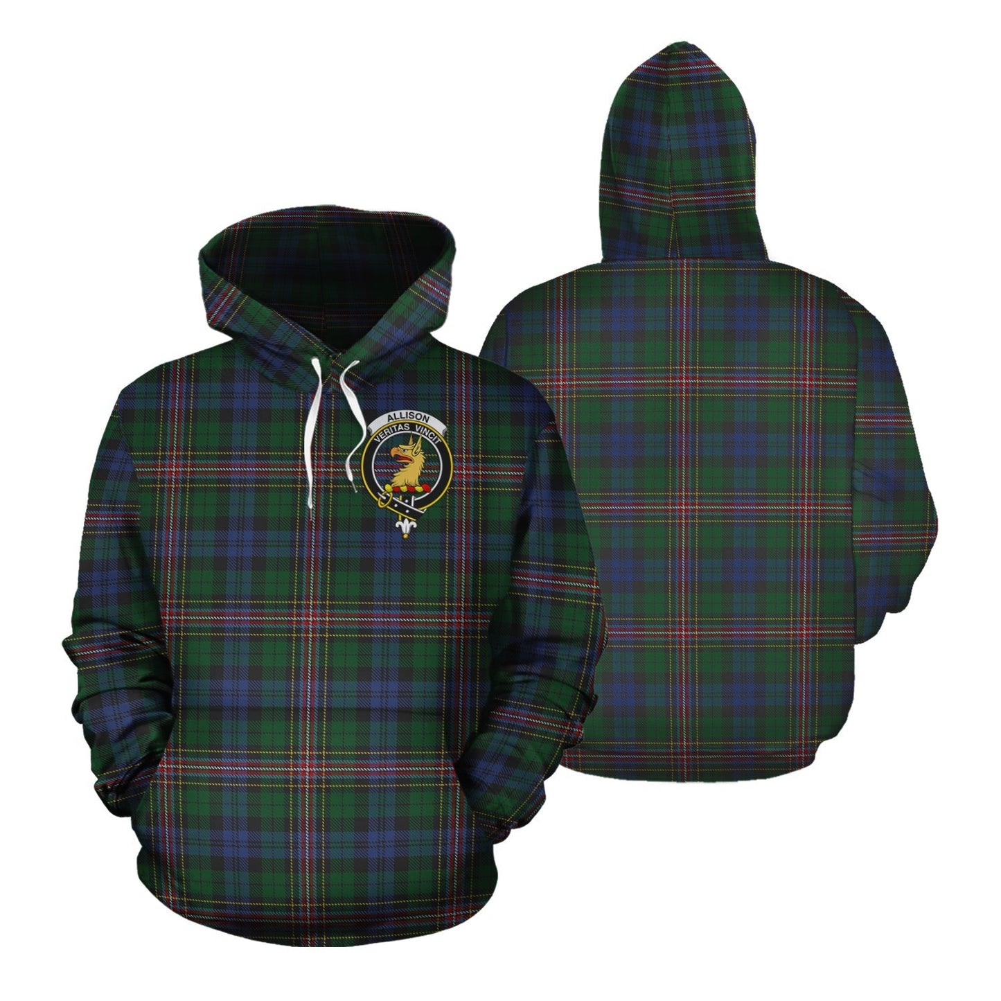 Printivon Allison Tartan Hoodie