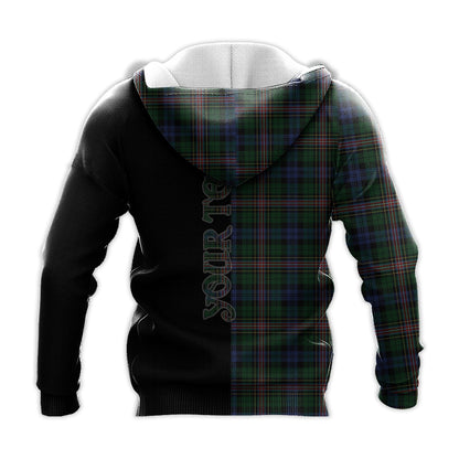 Printivon Allison Tartan Personalize Half Hoodie