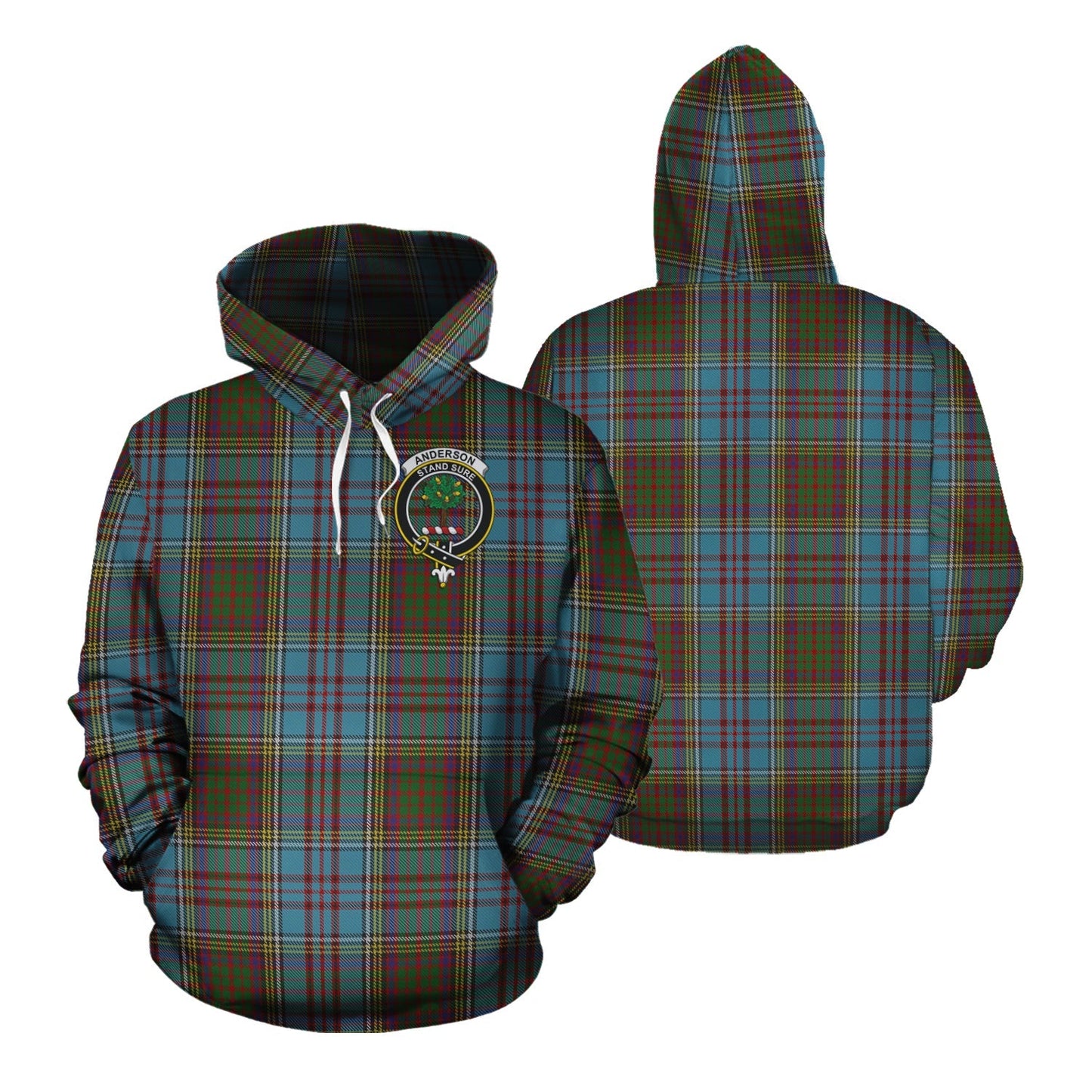 Printivon Anderson Tartan Hoodie