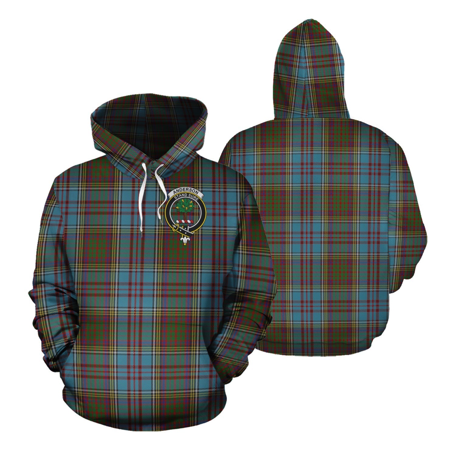 Printivon Anderson Tartan Hoodie
