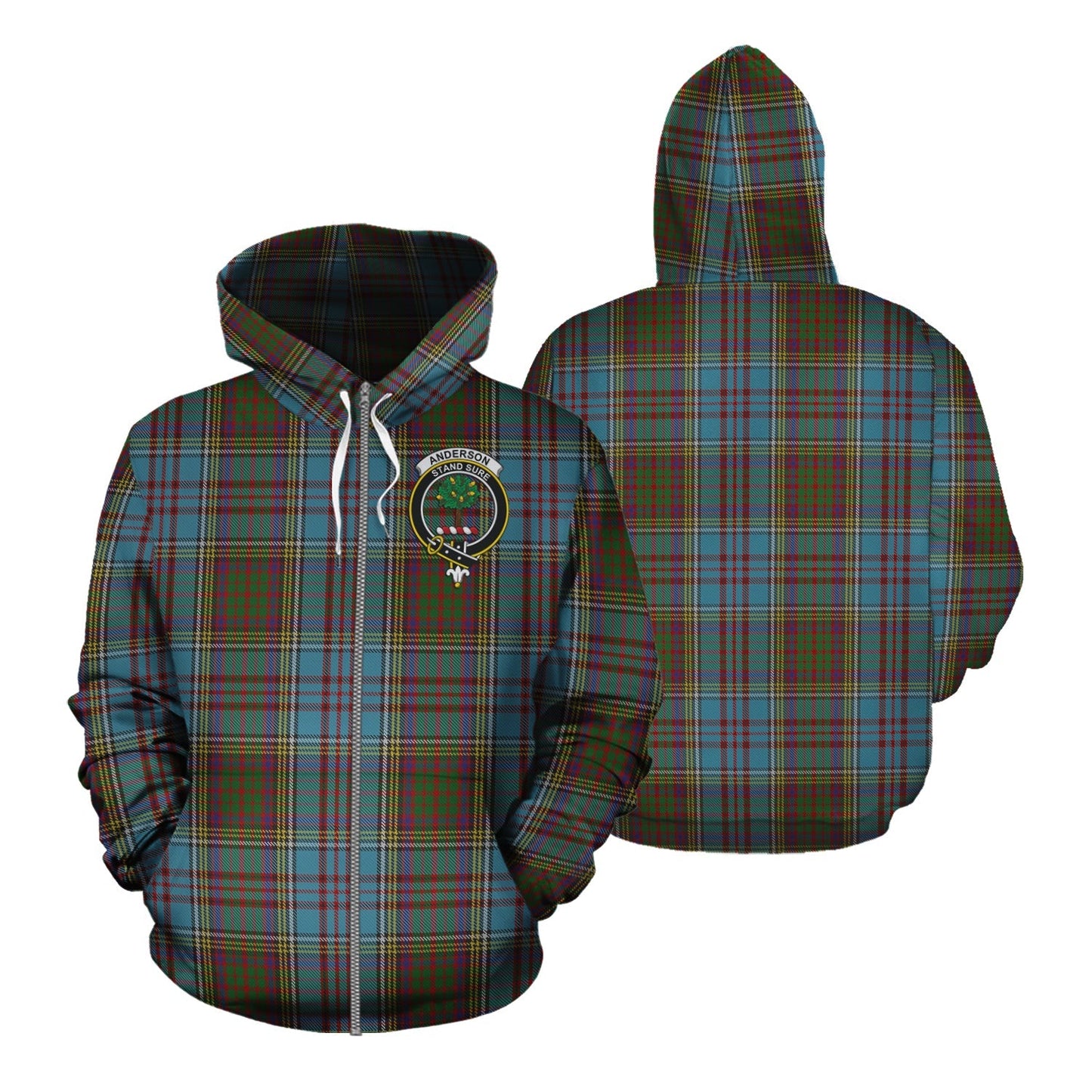 Printivon Anderson Tartan Hoodie