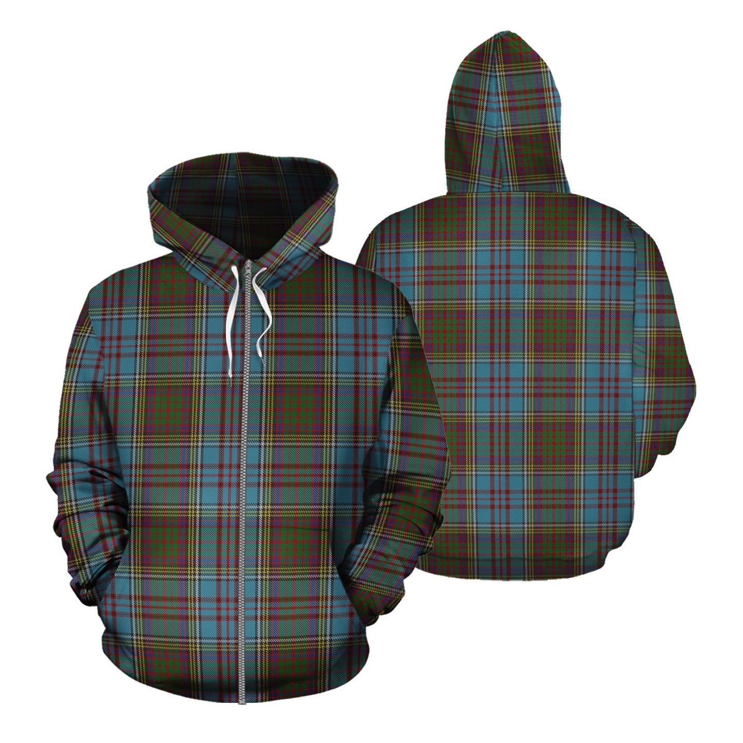 Printivon Anderson Tartan Hoodie