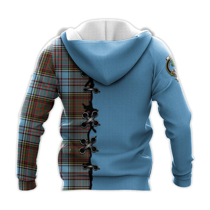 Printivon Anderson Ancient Tartan Hoodie Lion Rampant And Celtic Thistle Style