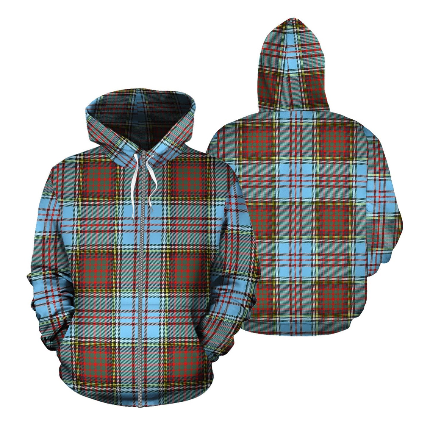 Printivon Anderson Ancient Tartan Hoodie