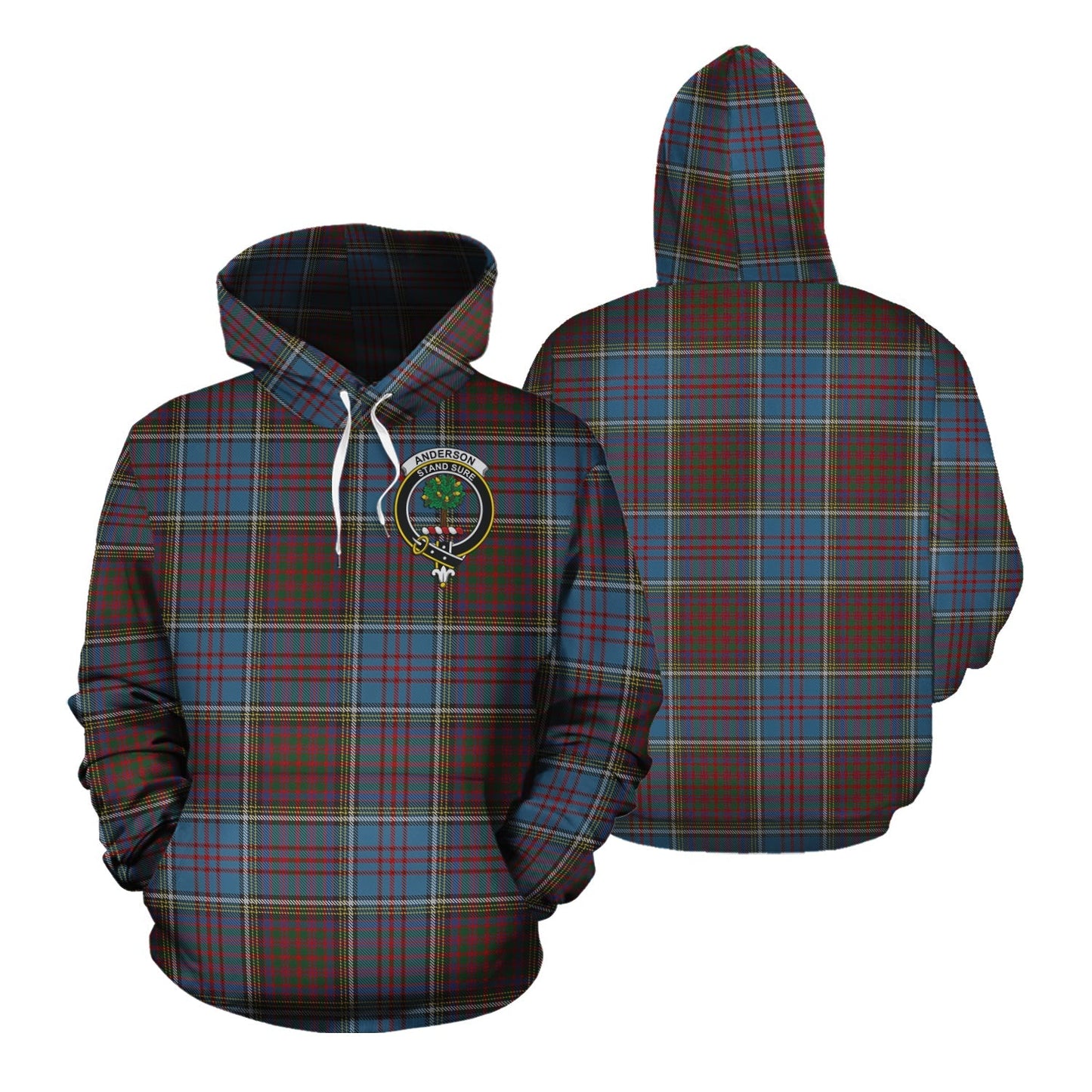 Printivon Anderson Highland Society Of London Tartan Hoodie