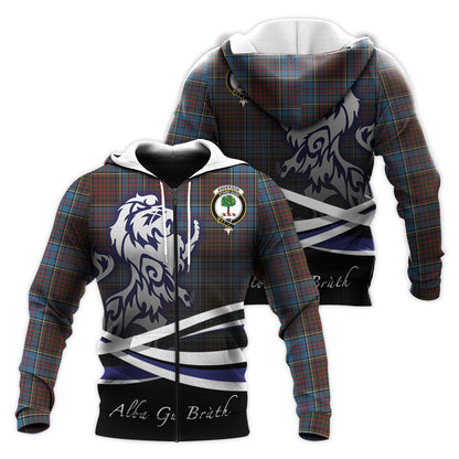Printivon Anderson Highland Society Of London Tartan Scottish Lion Hoodie