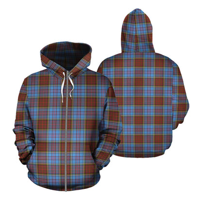 Printivon Anderson Modern Tartan Hoodie