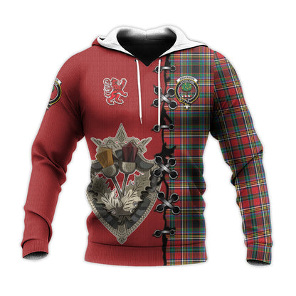 Printivon Anderson Of Arbrake Tartan Hoodie Lion Rampant And Celtic Thistle Style