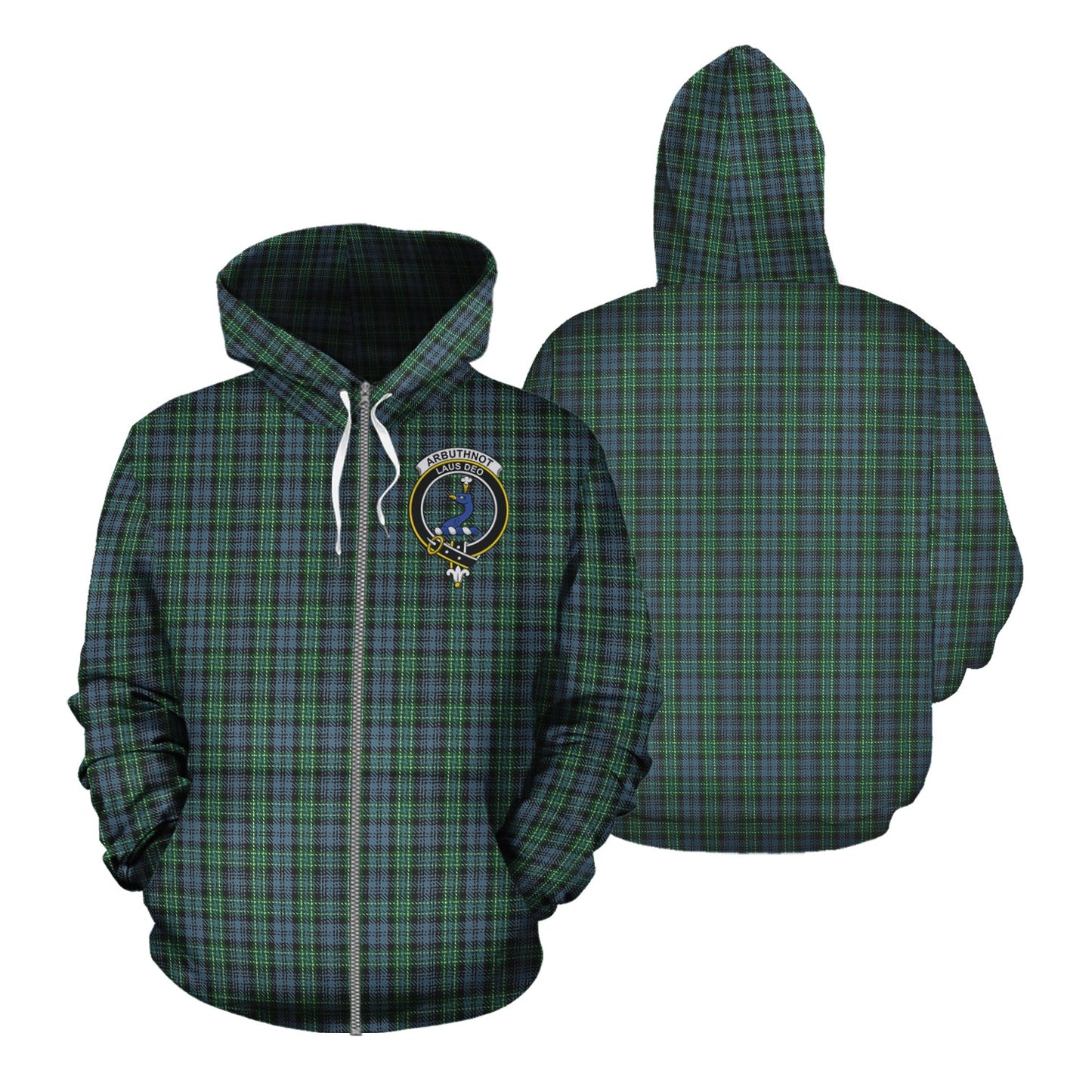 Printivon Arbuthnot Tartan Hoodie