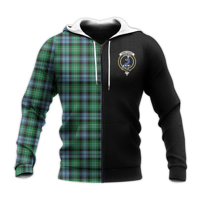Printivon Arbuthnot Ancient Tartan Personalize Half Hoodie