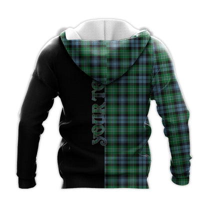 Printivon Arbuthnot Ancient Tartan Personalize Half Hoodie