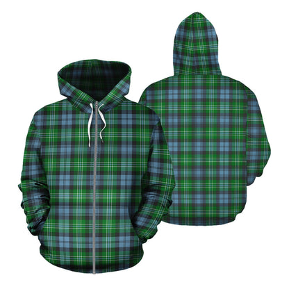 Printivon Arbuthnot Ancient Tartan Hoodie