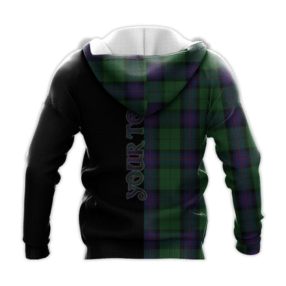Printivon Armstrong Tartan Personalize Half Hoodie