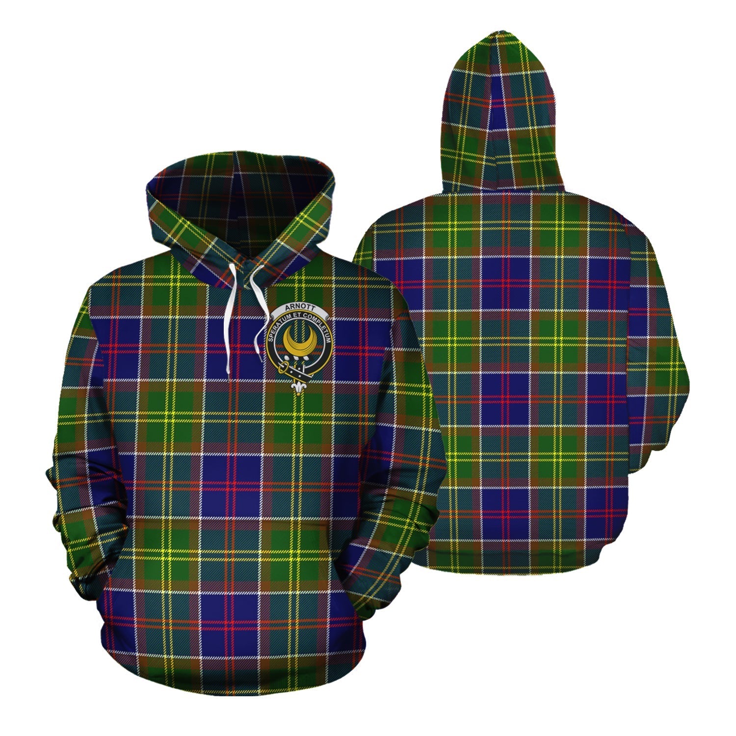 Printivon Arnott Tartan Hoodie