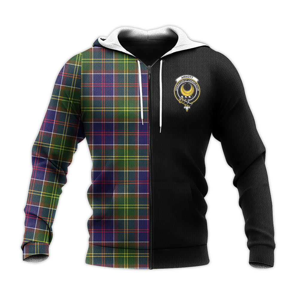 Printivon Arnott Tartan Personalize Half Hoodie