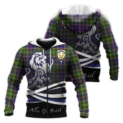 Printivon Arnott Tartan Scottish Lion Hoodie