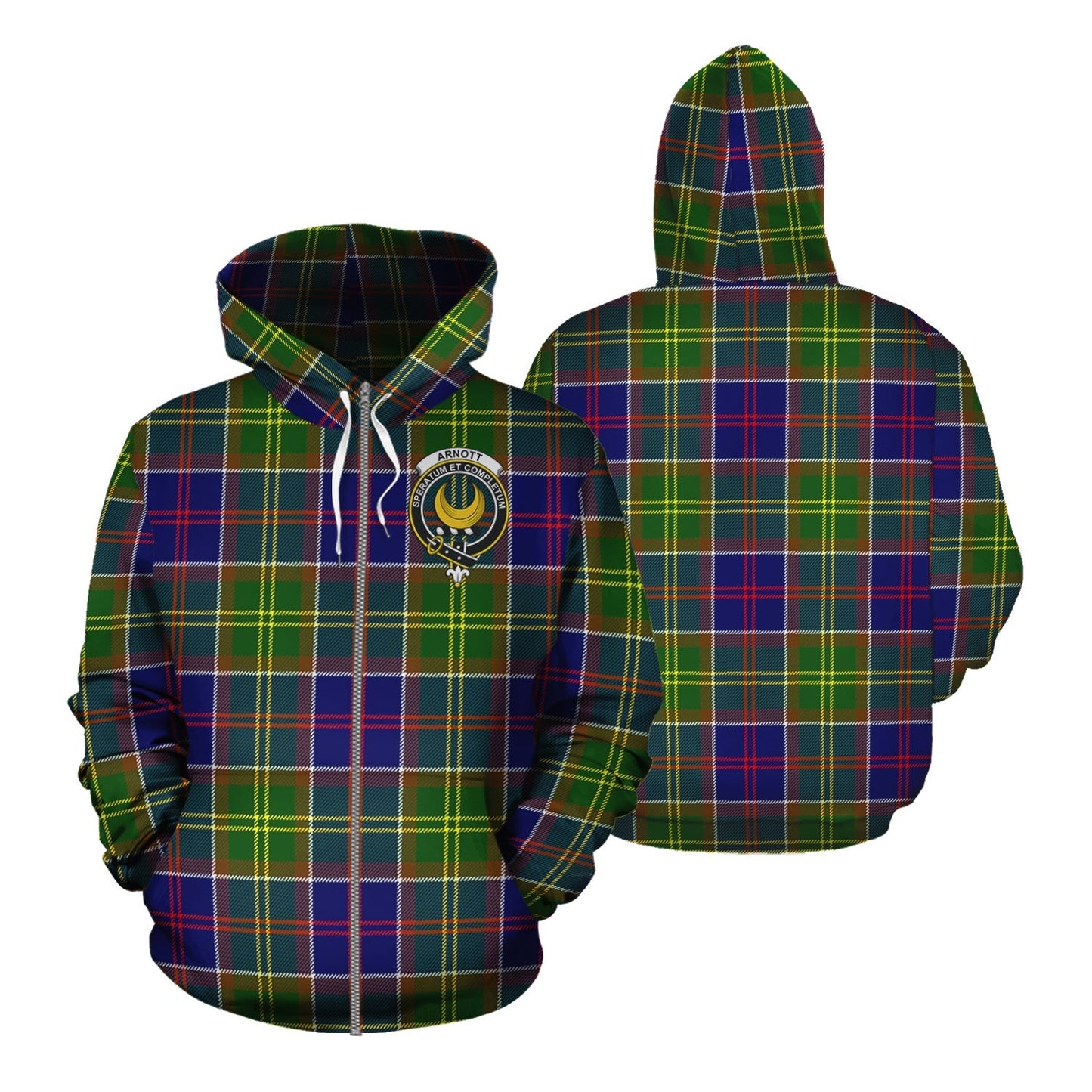 Printivon Arnott Tartan Hoodie