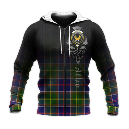 Printivon Arnott Tartan Crest Alba Celtic Hoodie