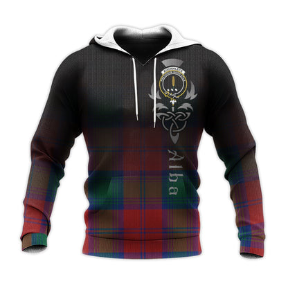 Printivon Auchinleck Tartan Crest Alba Celtic Hoodie