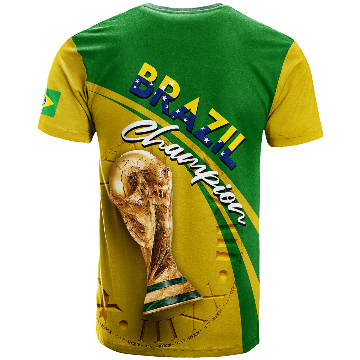 Brazil T Shirt Football 2022