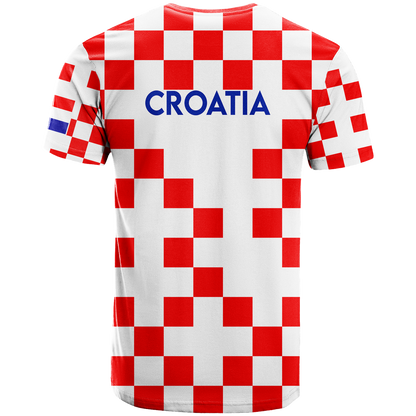 Croatia T Shirt Football 2022 Lt2