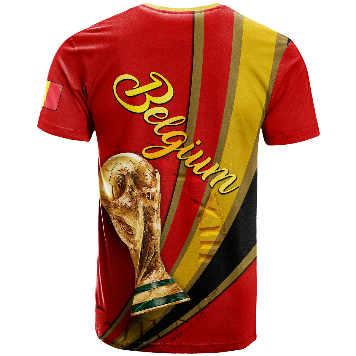 Belgium T Shirt Football 2022